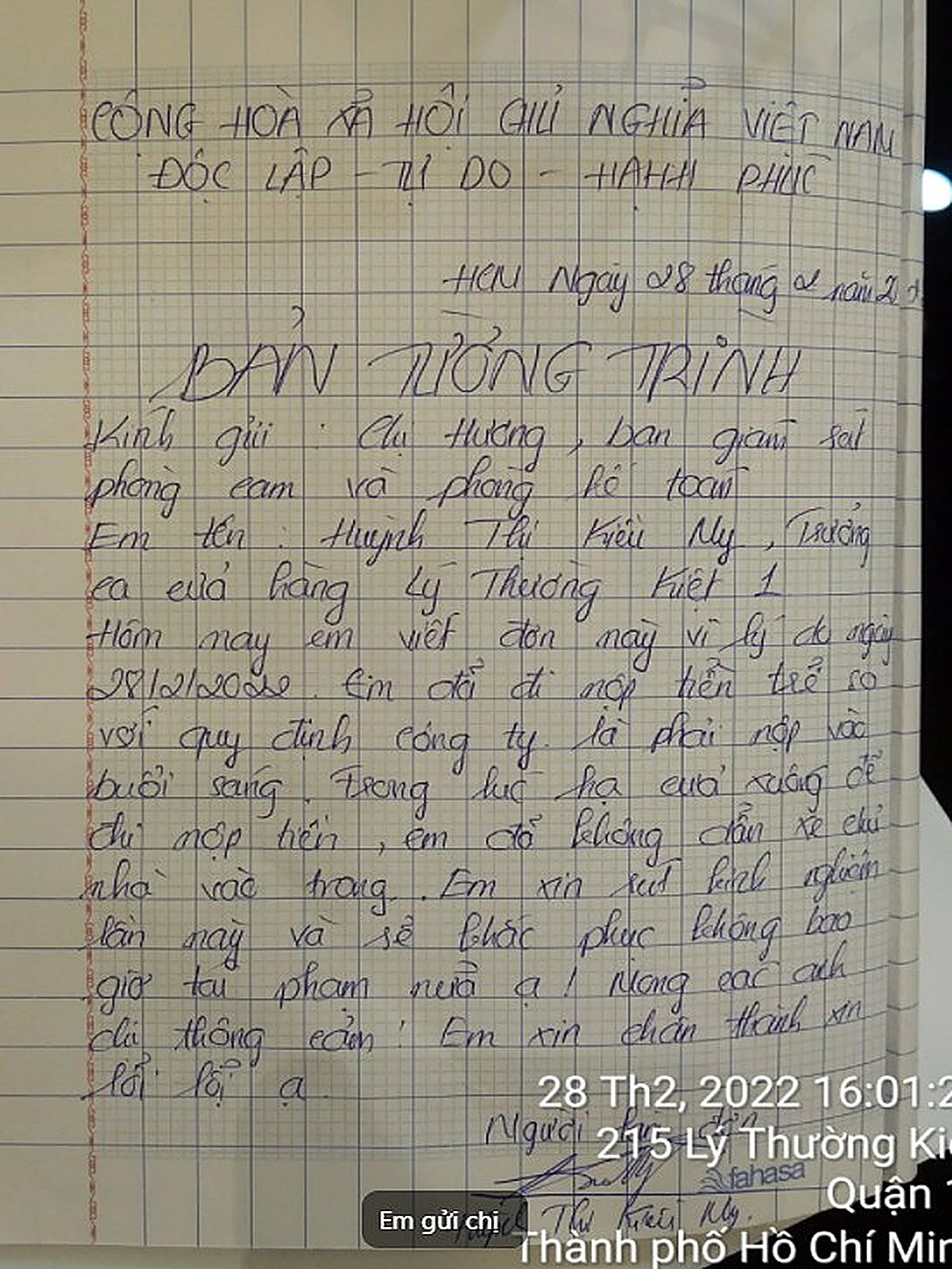 Huỳnh Thị Kiều My